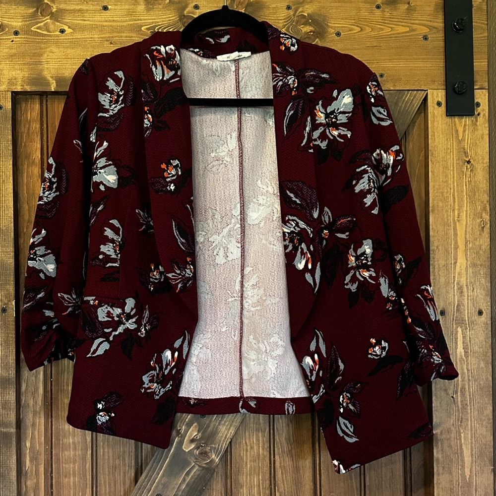 Maurices Floral Blazer